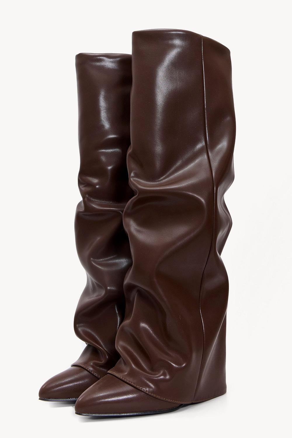 Bottes marron