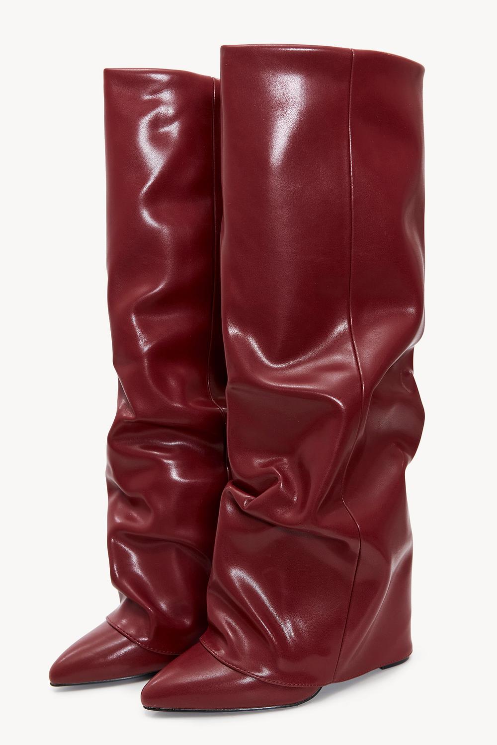Red boots