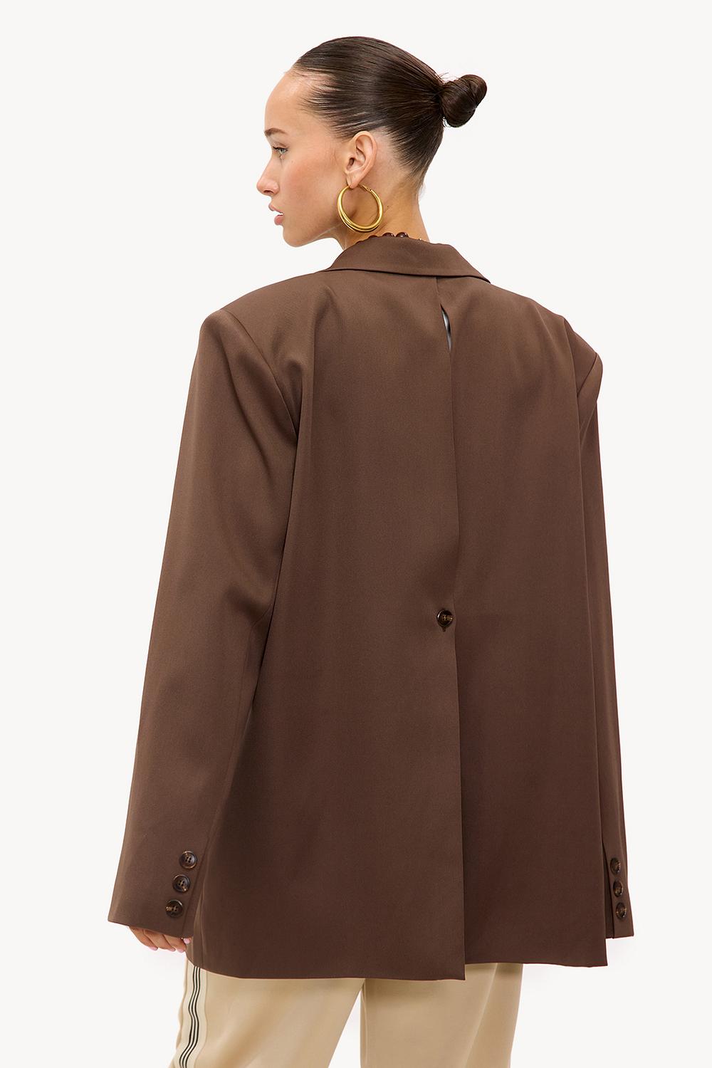 Dark brown blazer