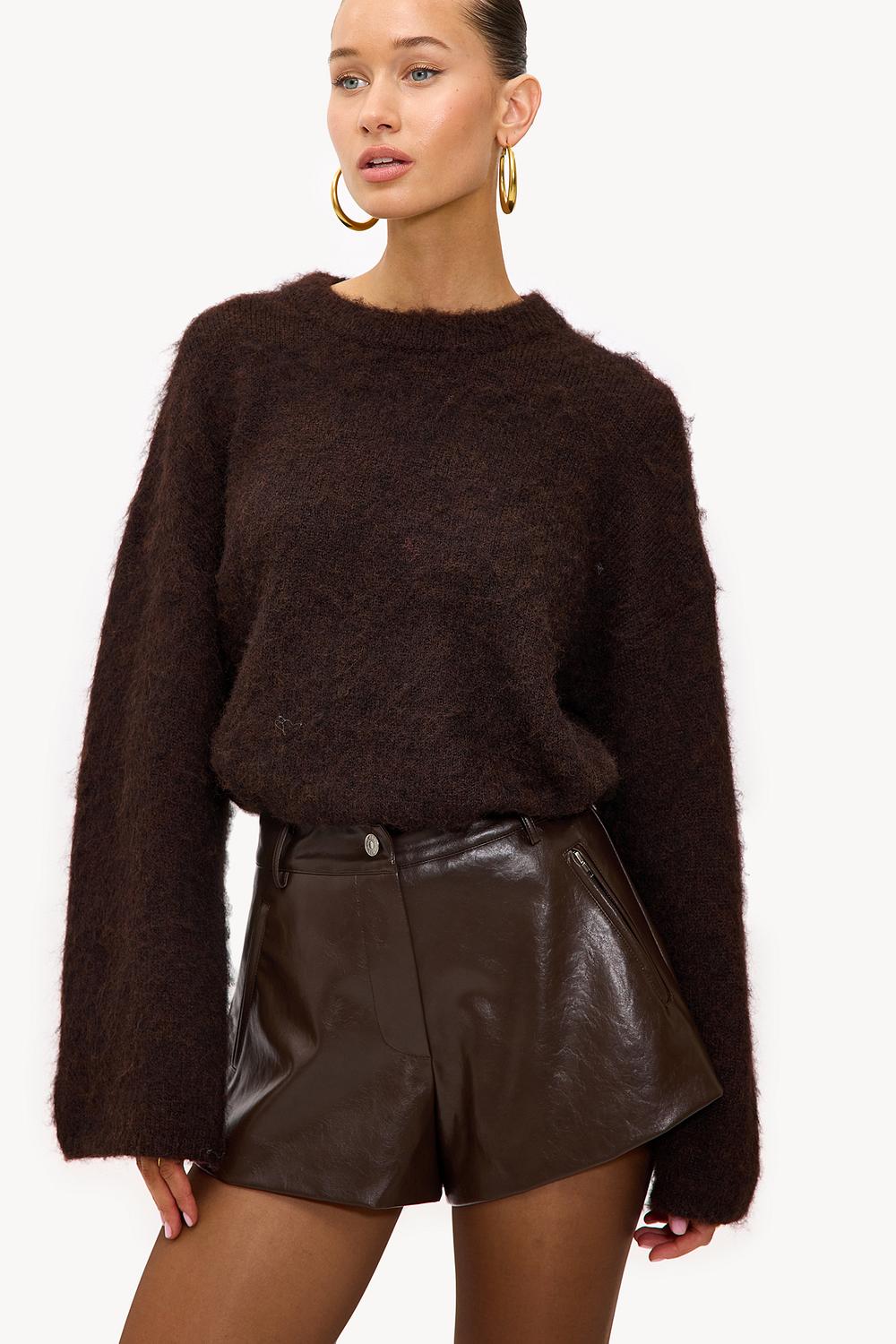 Brown shorts