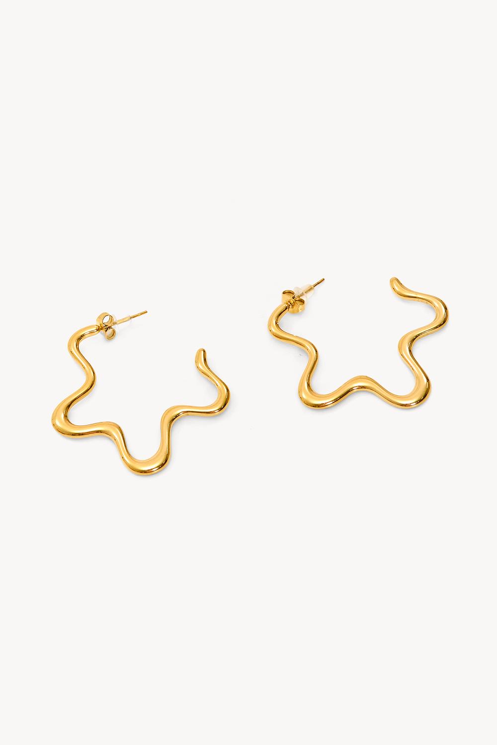 Boucles d'oreilles en or