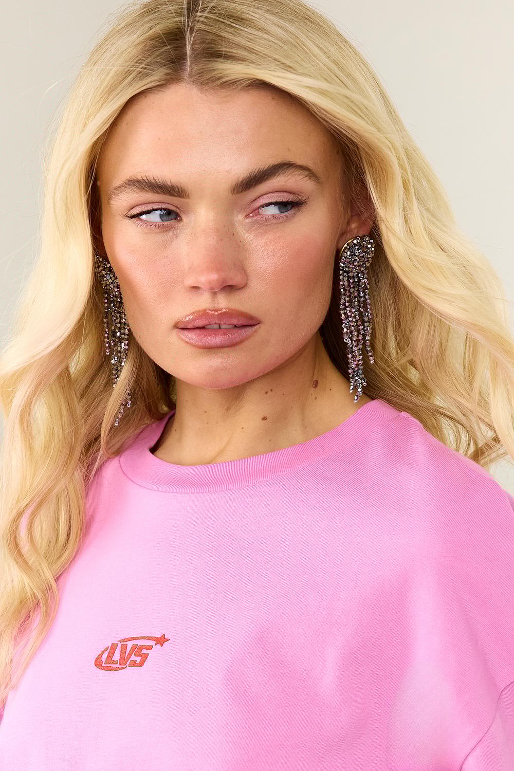 Boucles d’oreilles argentées avec perles