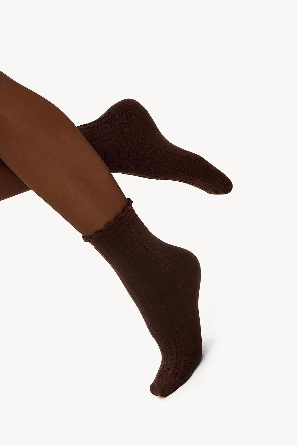 Brown socks