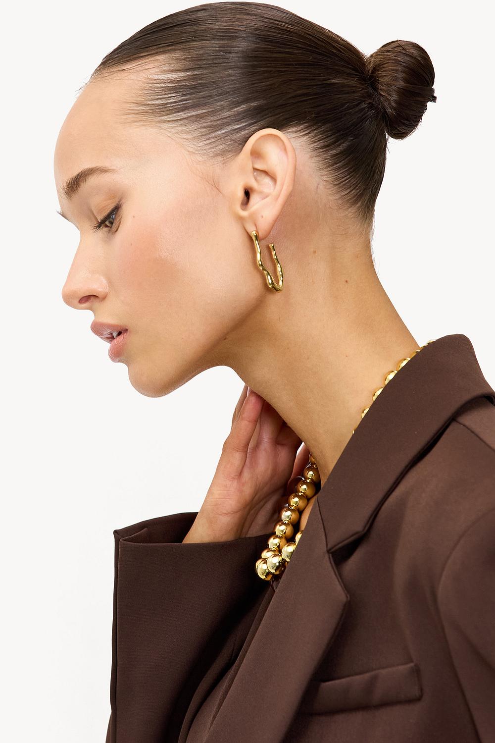 Boucles d'oreilles en or