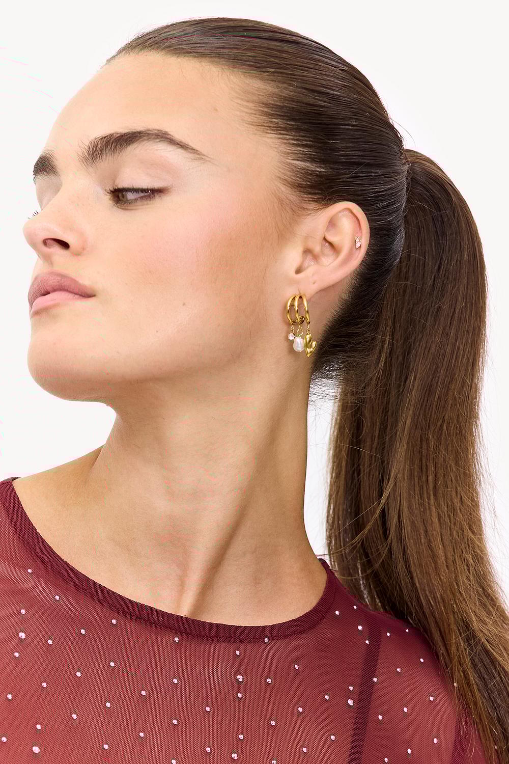 Boucles d'oreilles en or