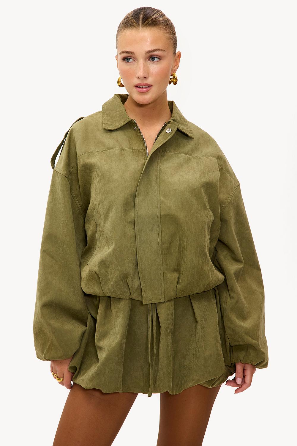 Green jacket