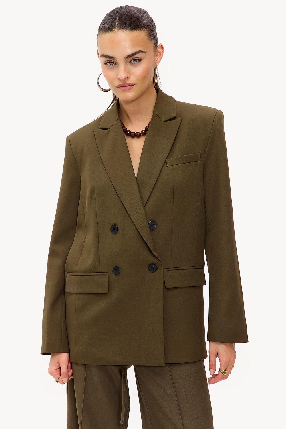 Dark green blazer