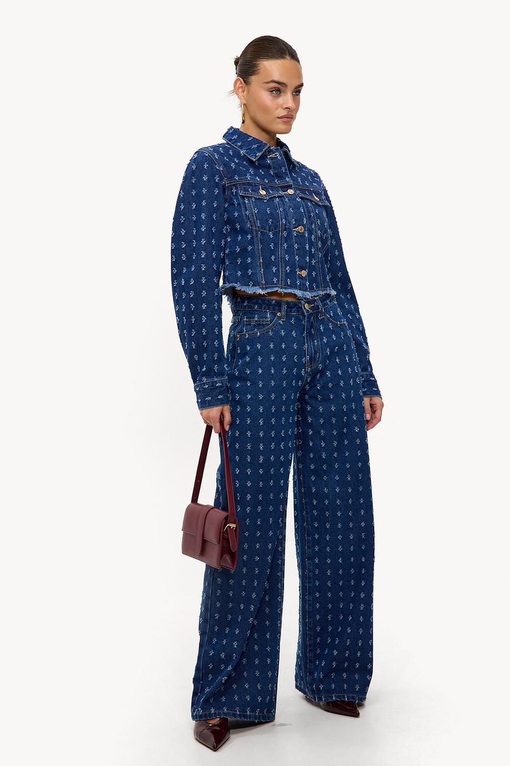 Vaqueros azul oscuro