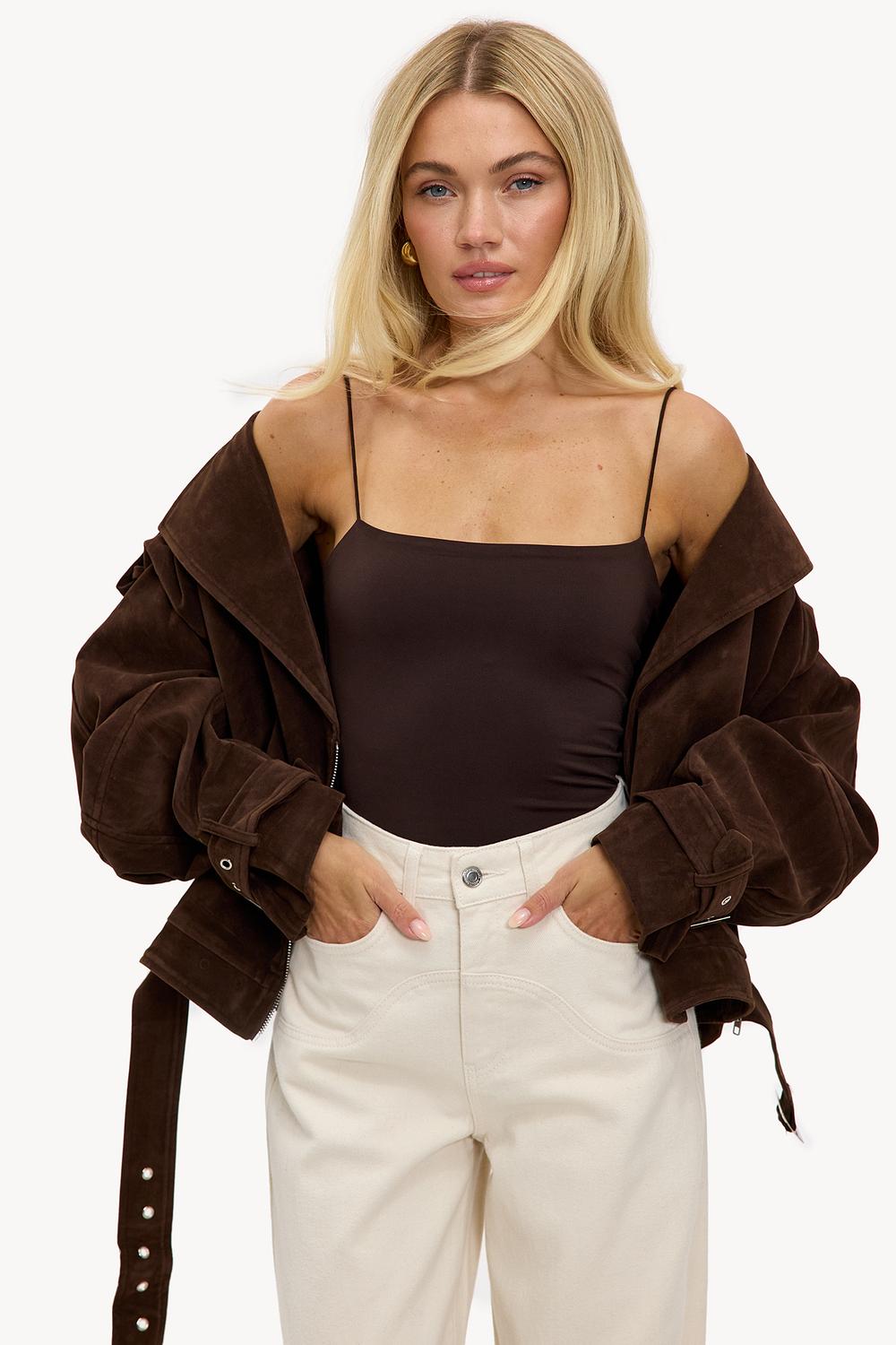 Brown top