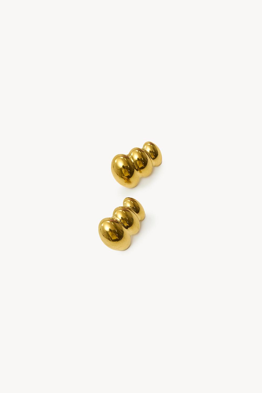 Boucles d’oreilles dorées