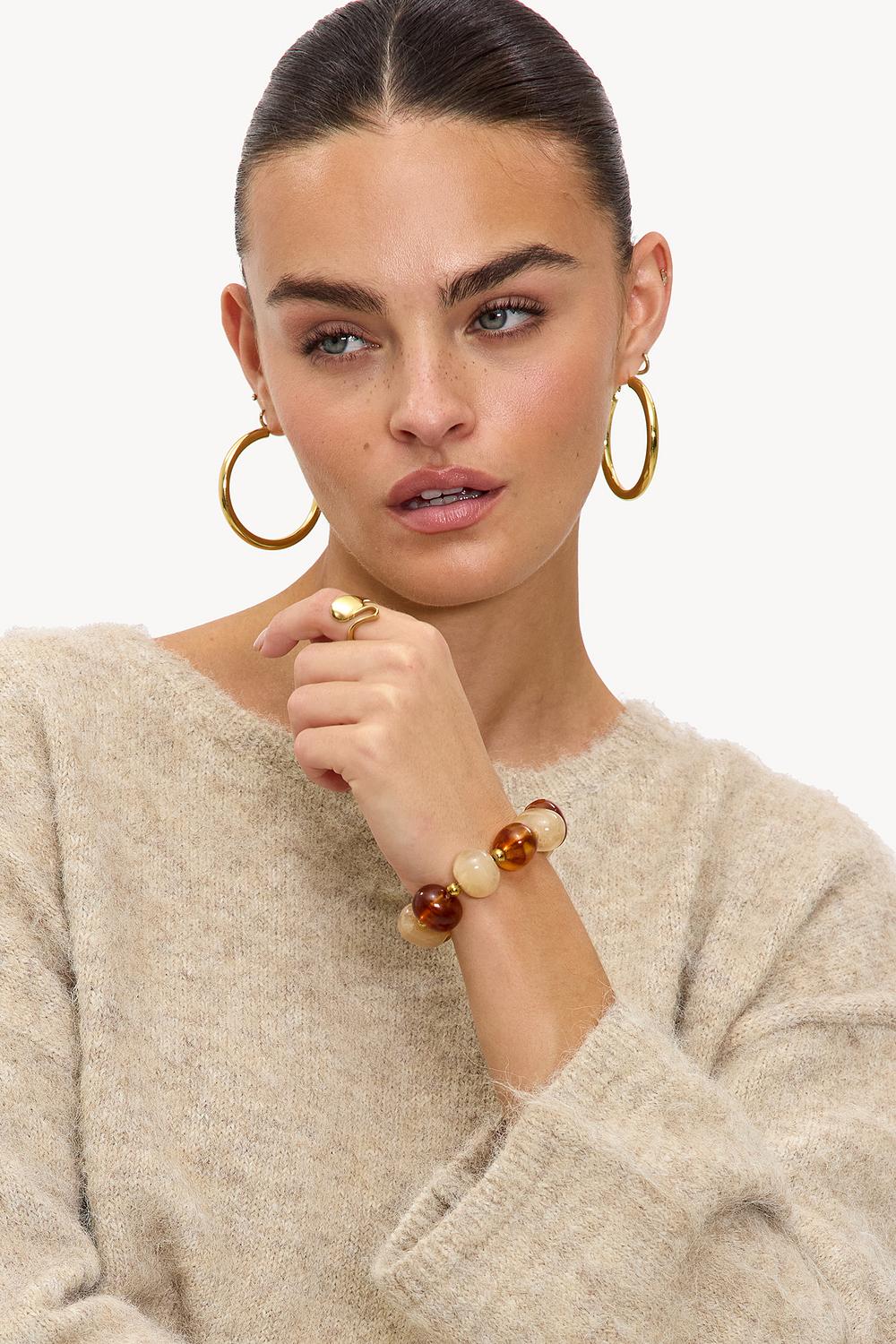 Brown bracelet