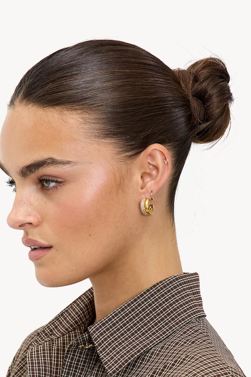 Pendientes de oro