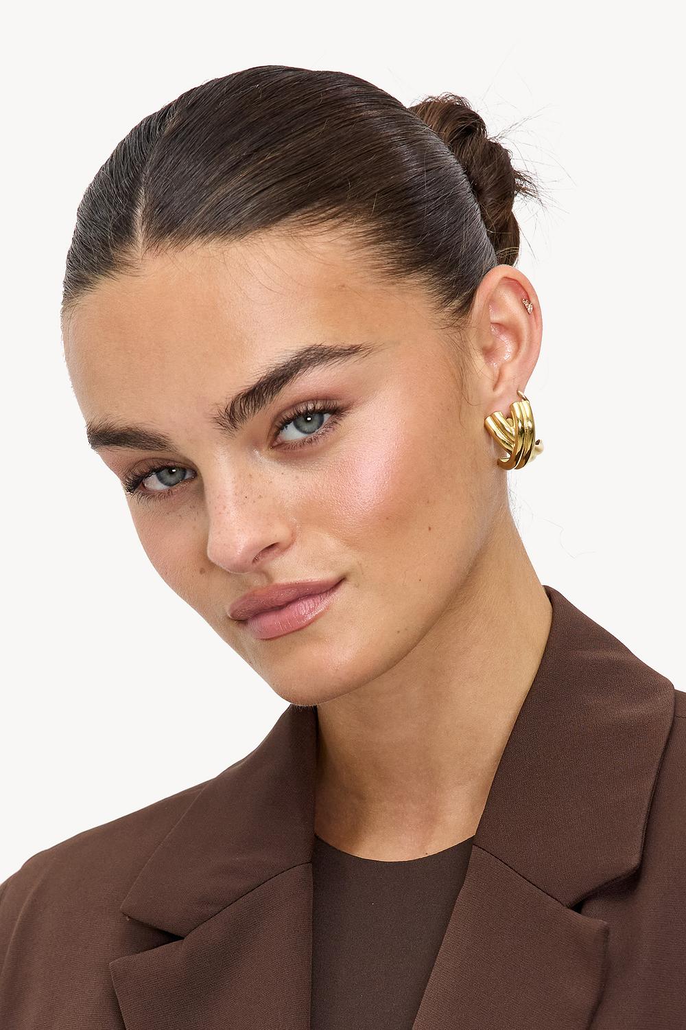 Boucles d’oreilles en or