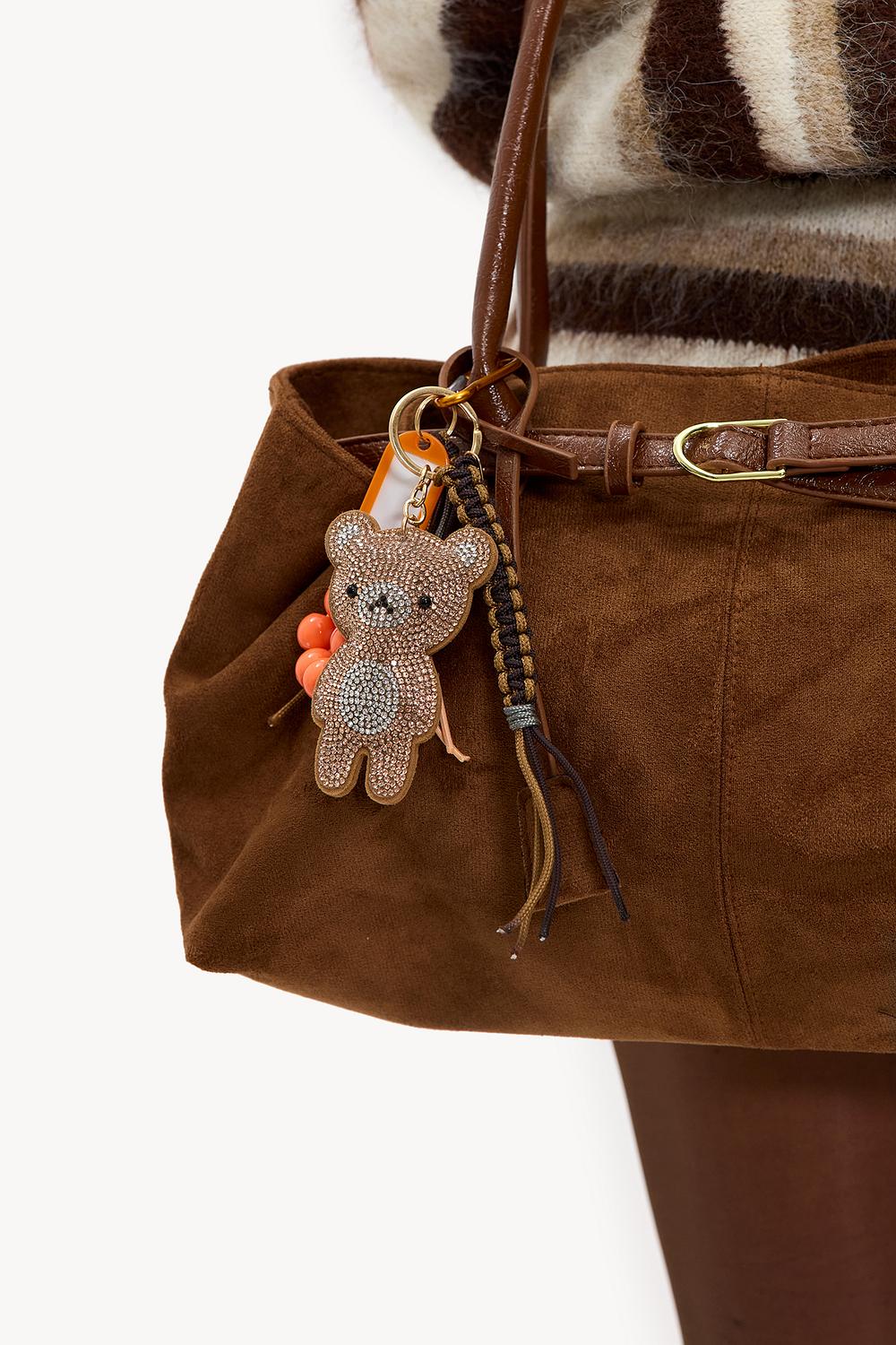 Brown keychain