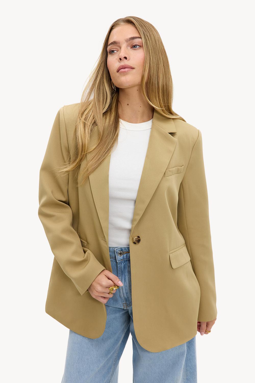 Blazer couleur camel