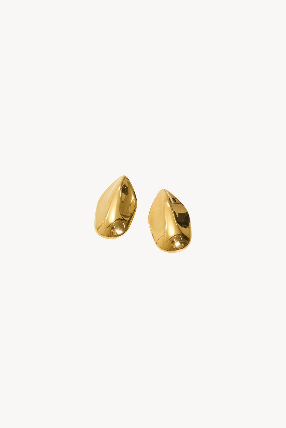 Gold earrings