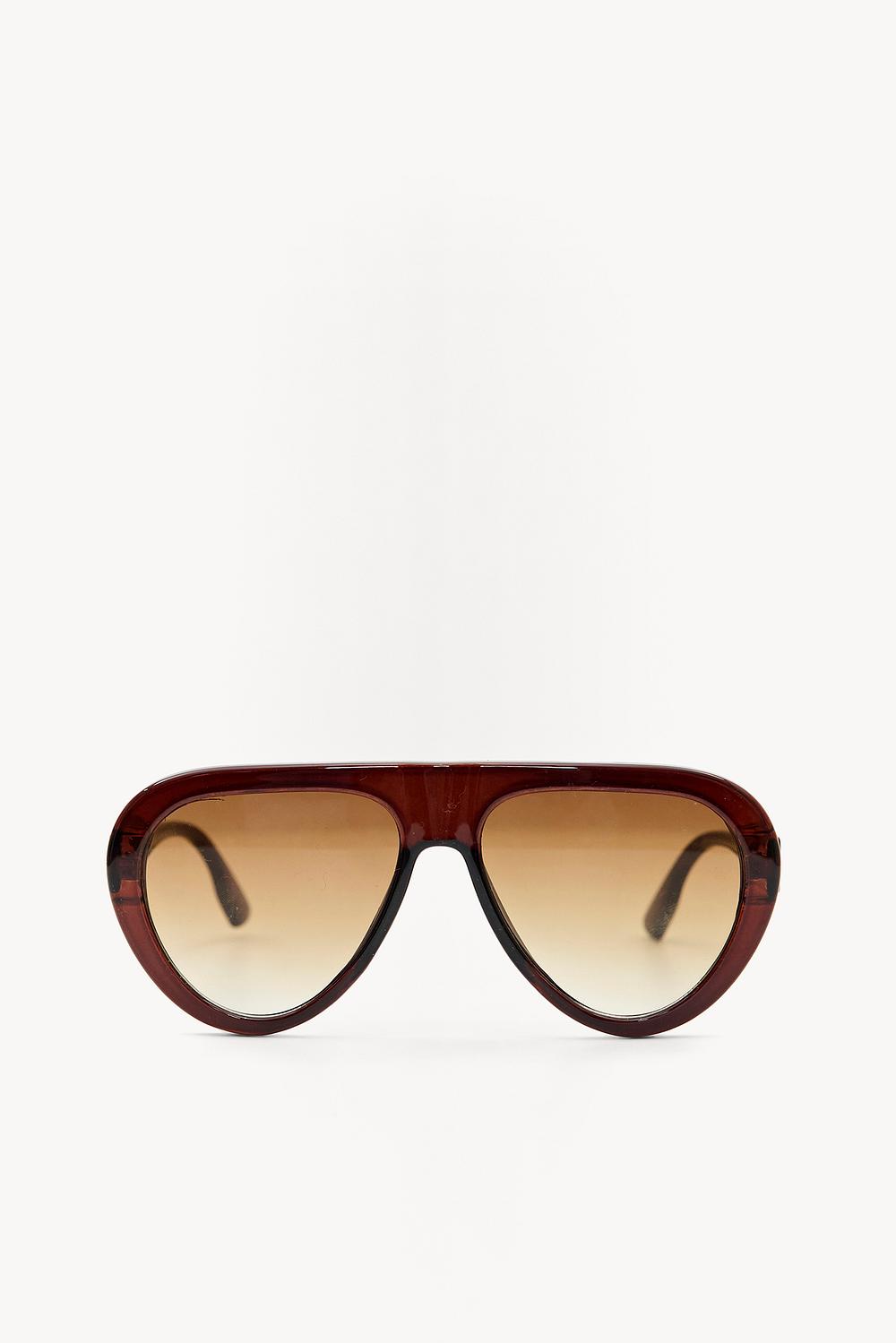Lunettes de soleil bordeaux