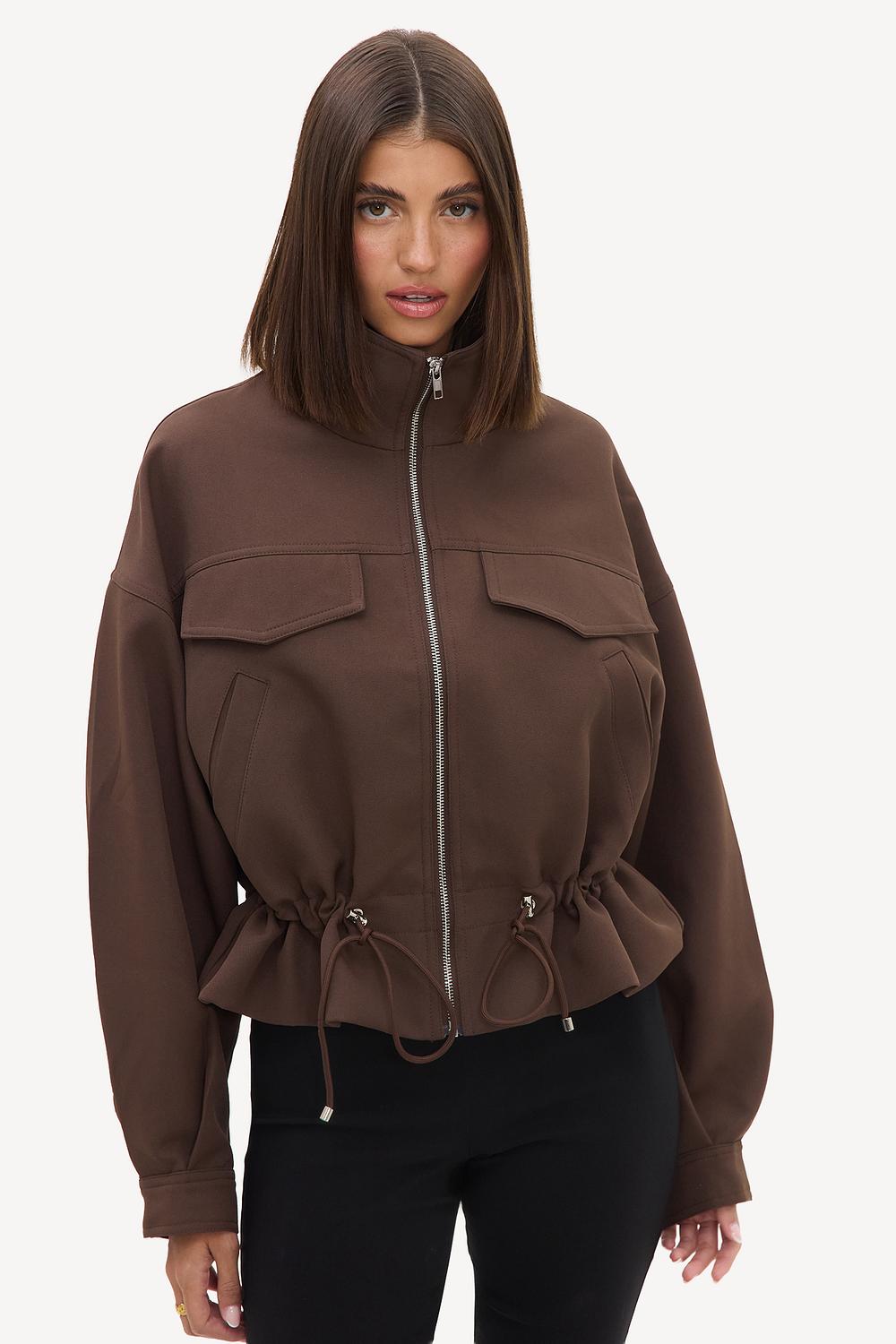 Dark brown jacket