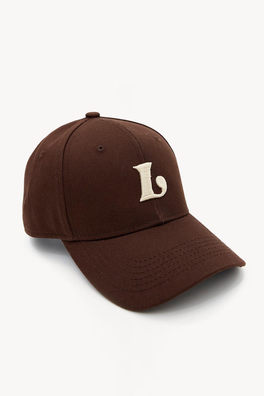 Gorra marrón oscuro