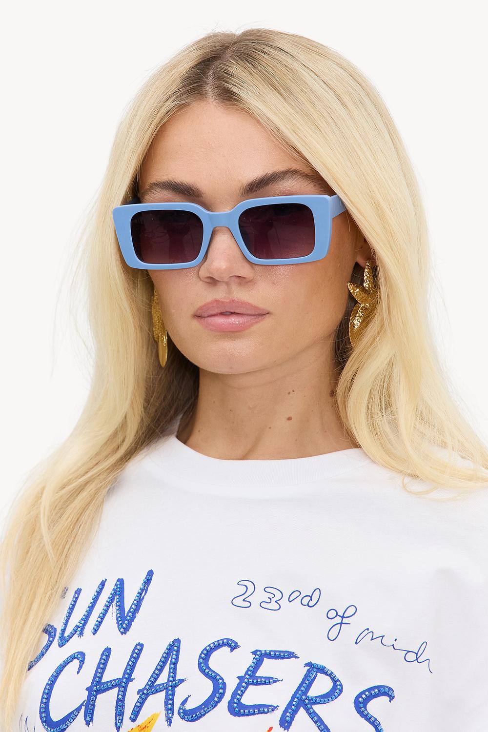 Gafas de sol azules