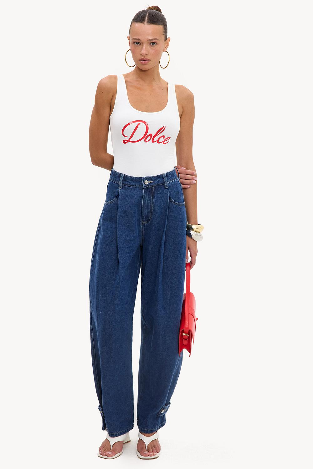 Blue balloon jeans