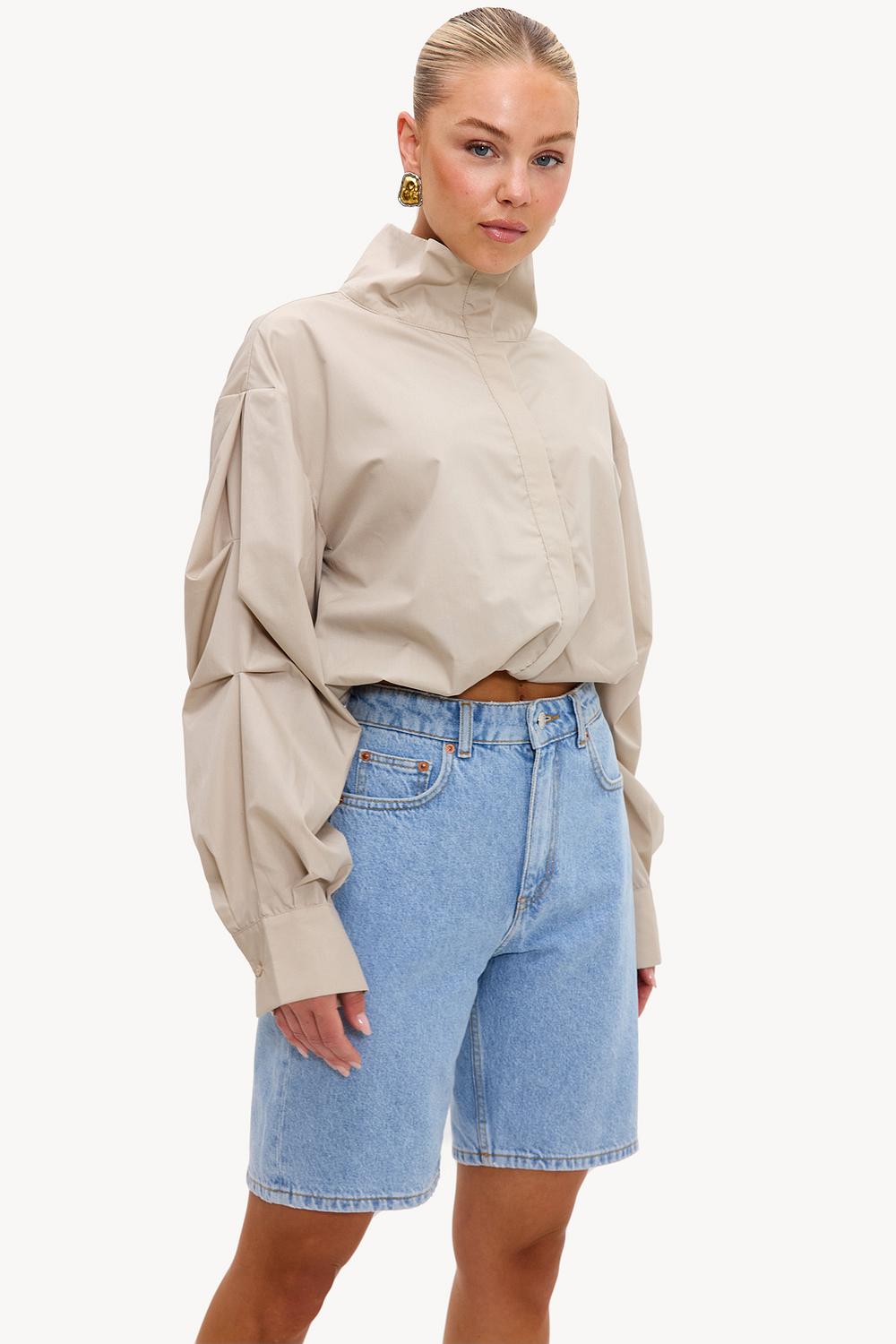 Beige blouse