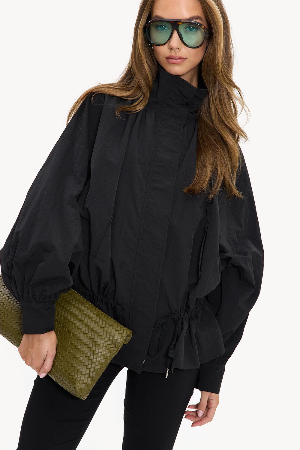 Veste-chemise noire