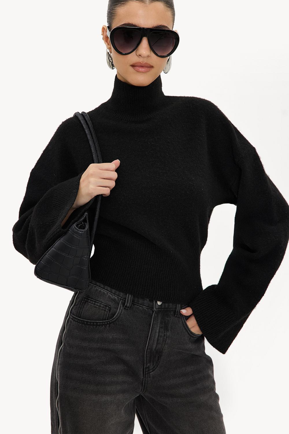 Black sweater