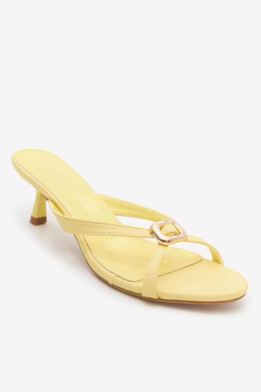 Yellow heels