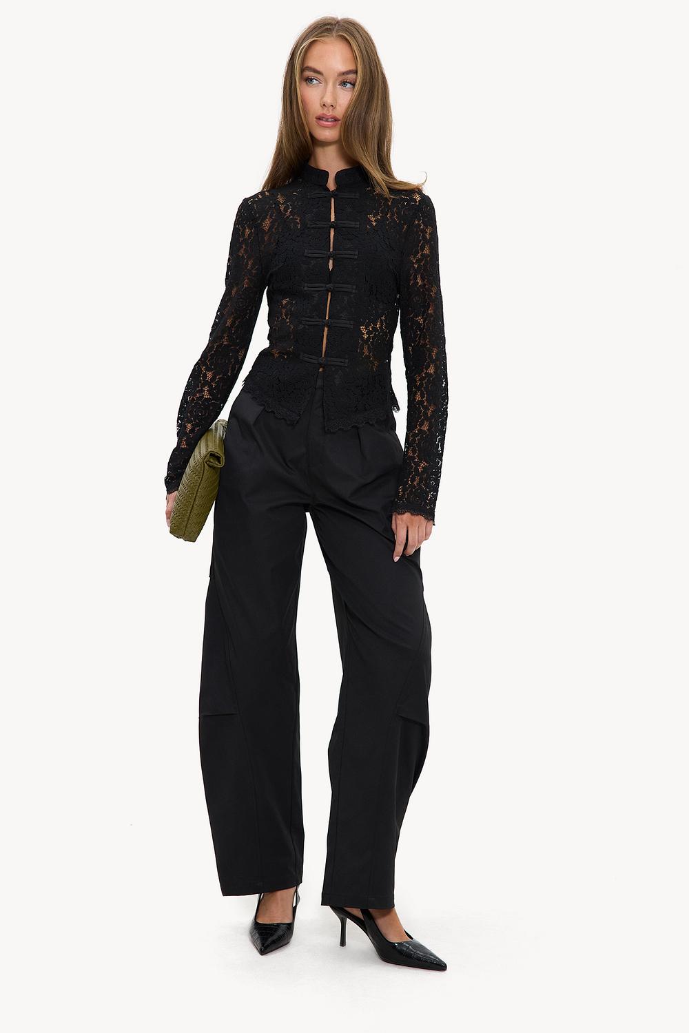 Pantalon bouffant noir