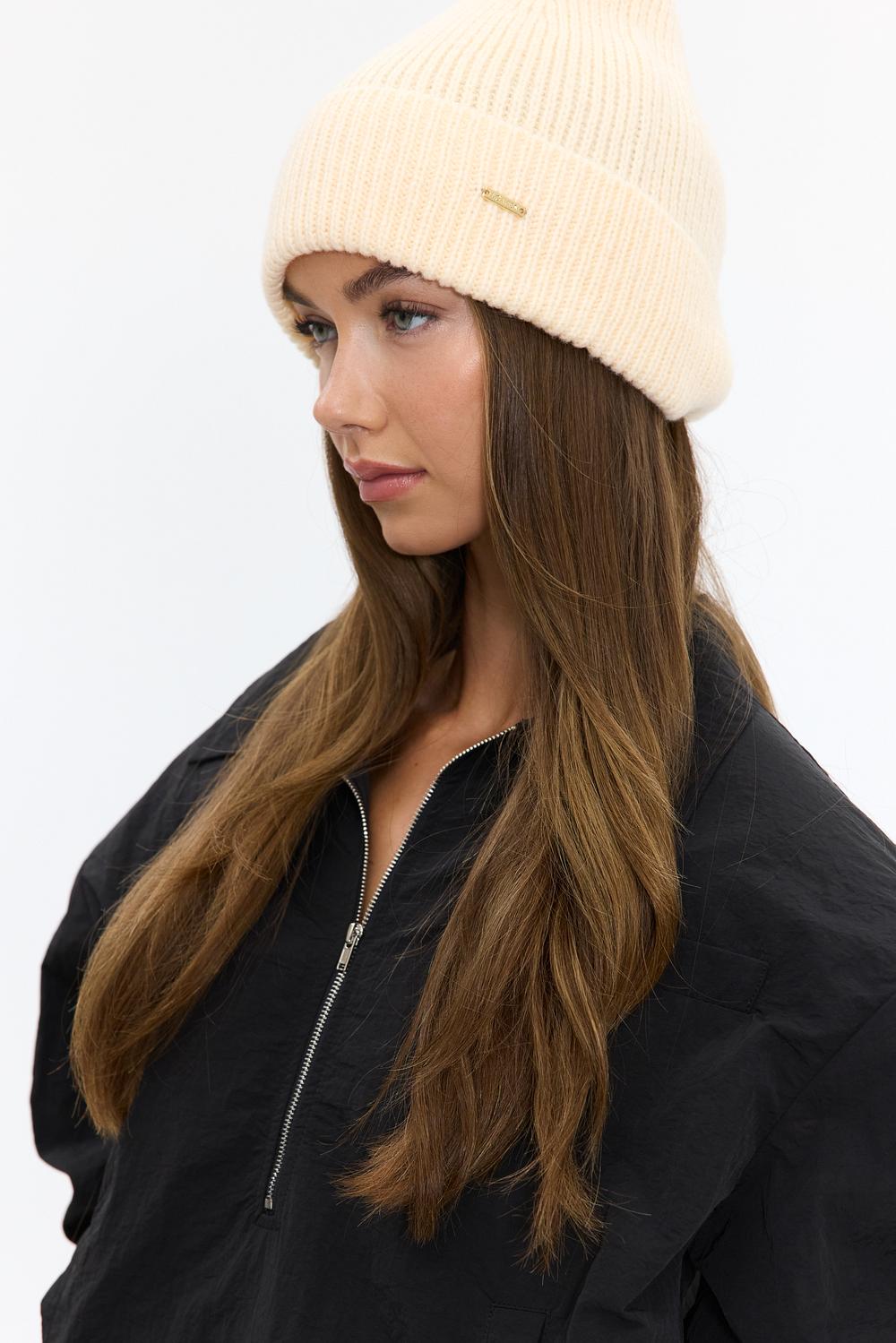 Bonnet beige clair