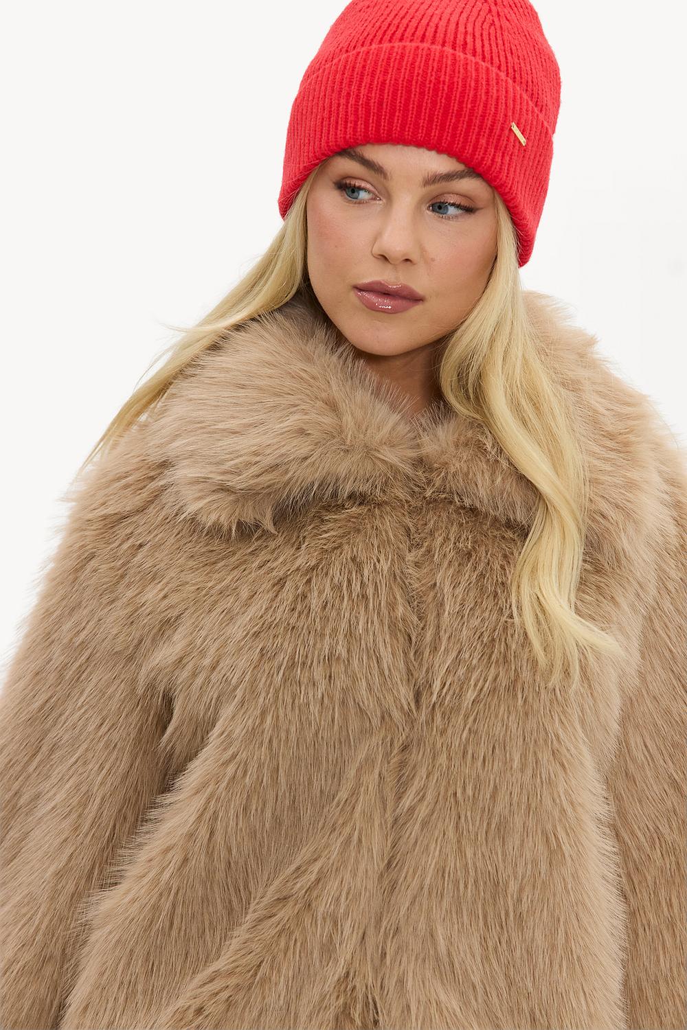 Red beanie