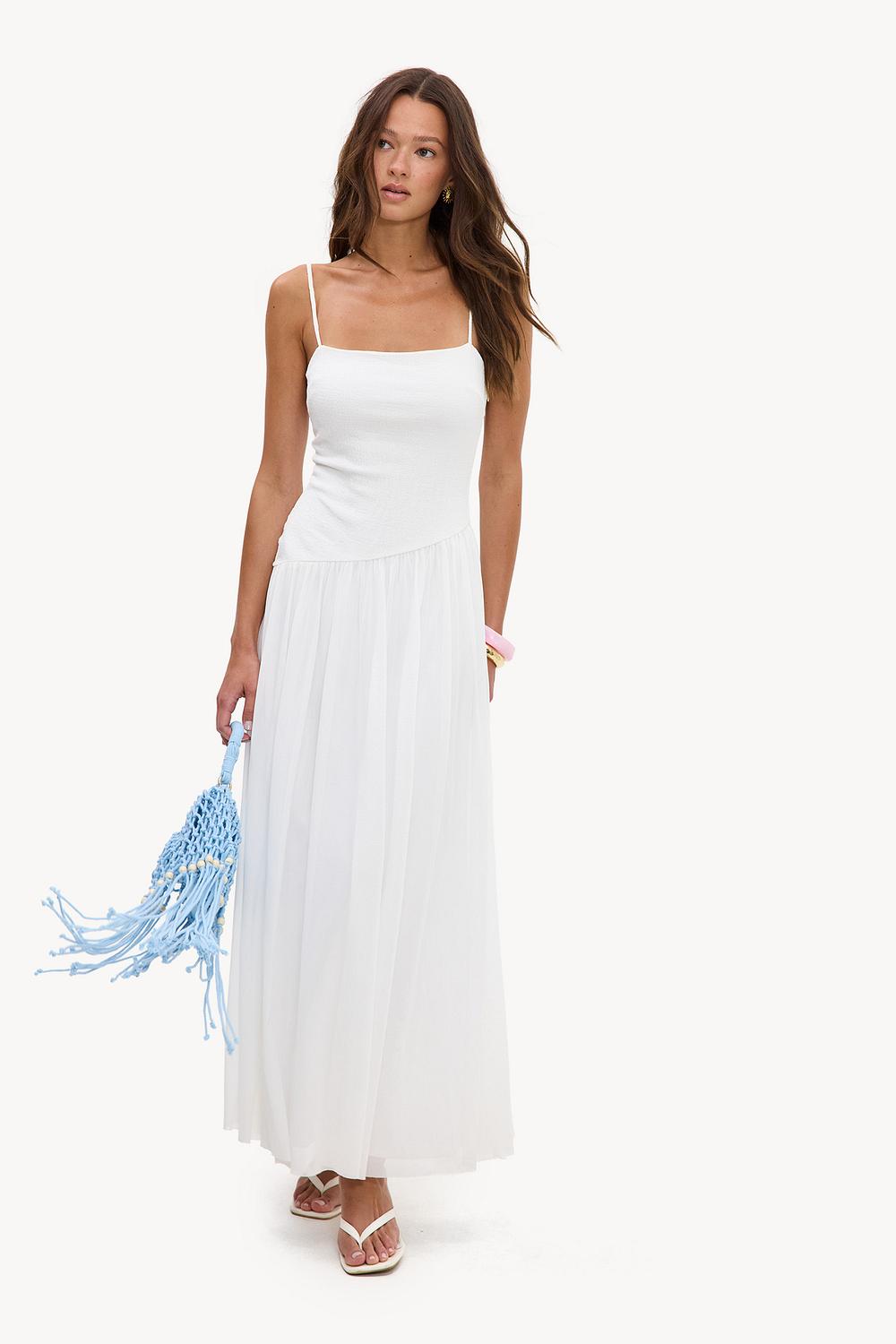 Vestido largo blanco
