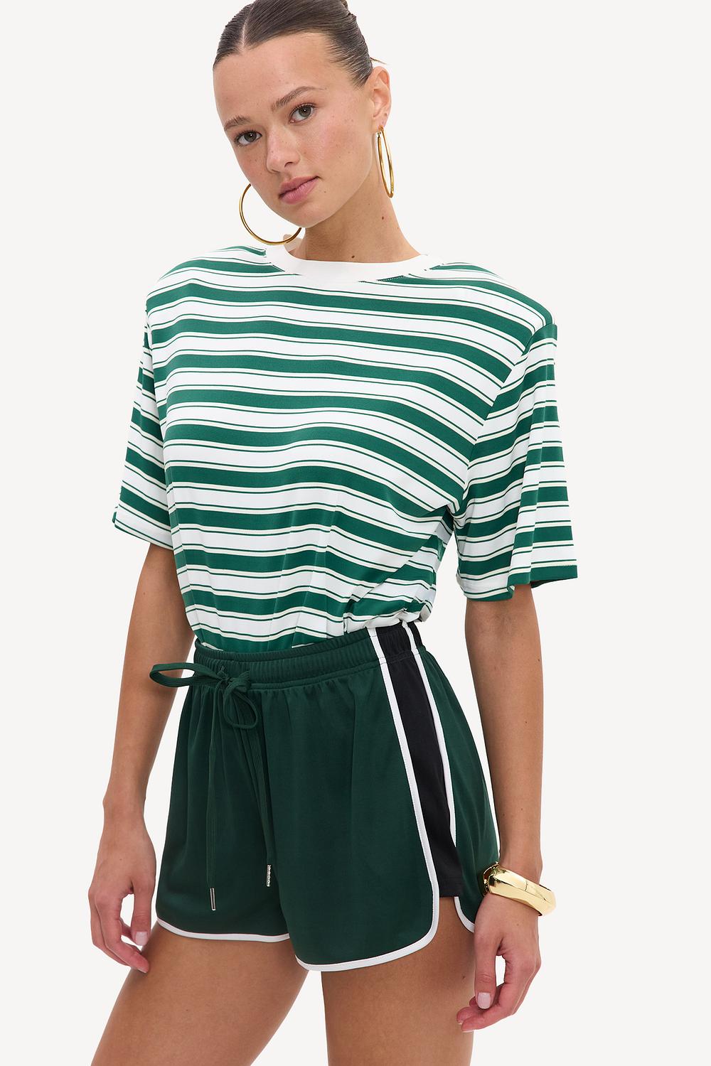 Green shorts