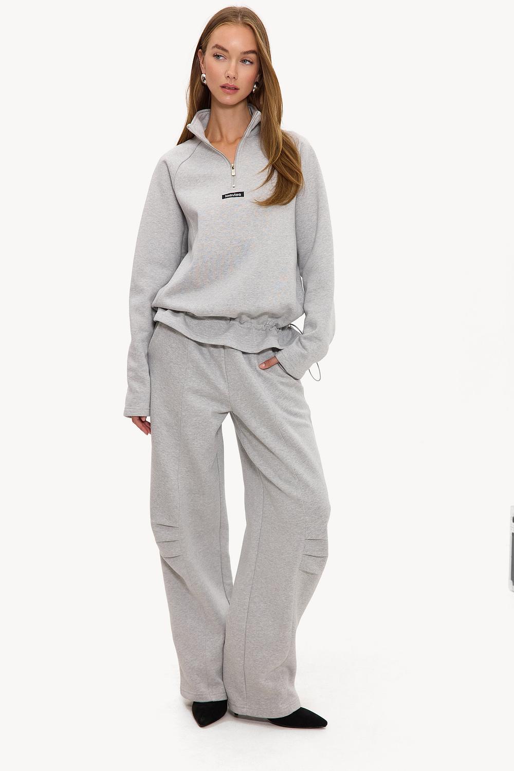 Pantalones de chándal grises