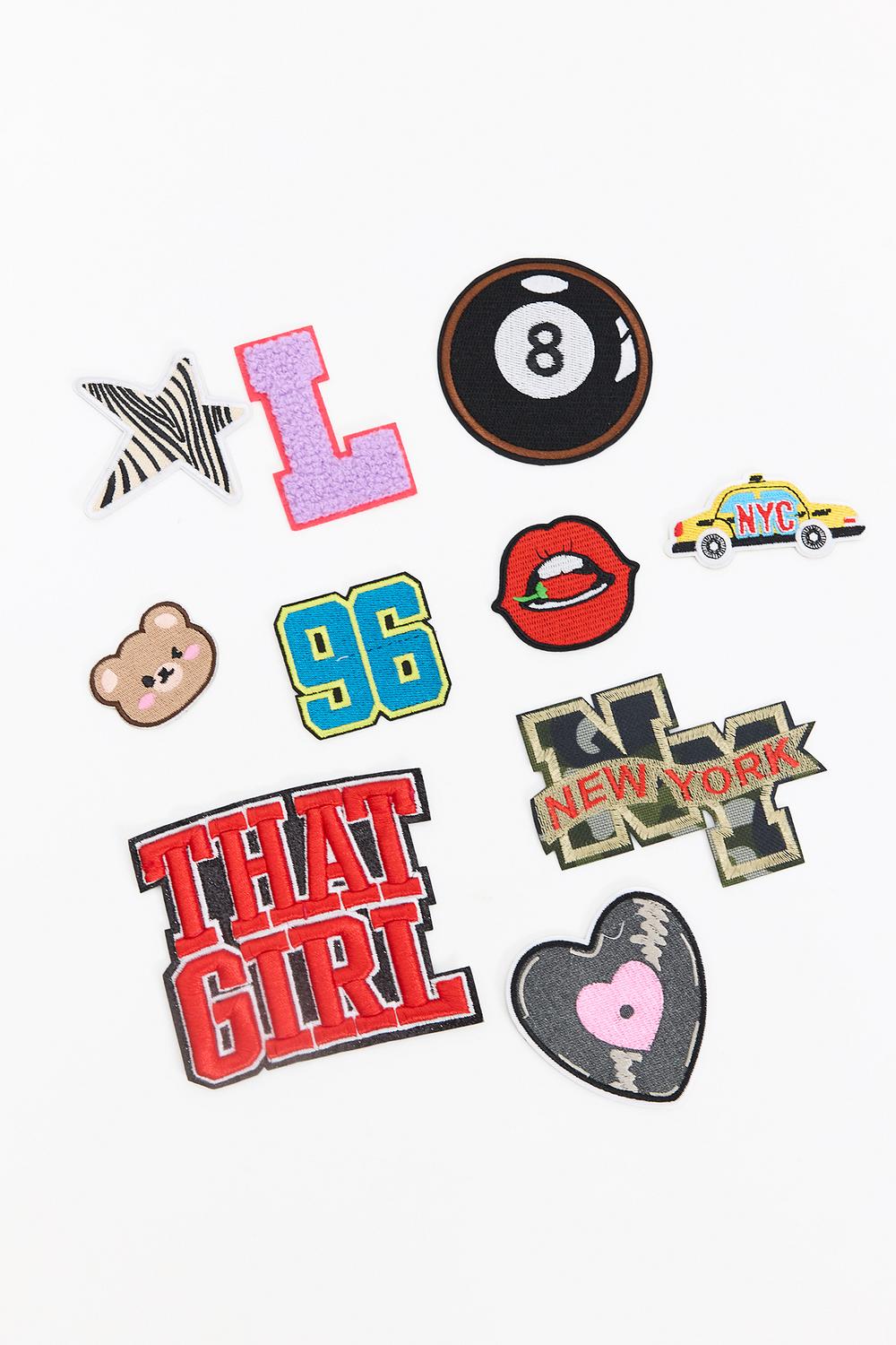 Clothing patches, pack of 10