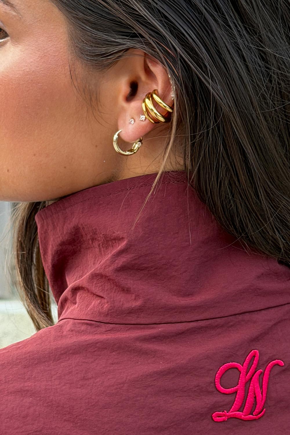 Gold earcuffs (3-pack)