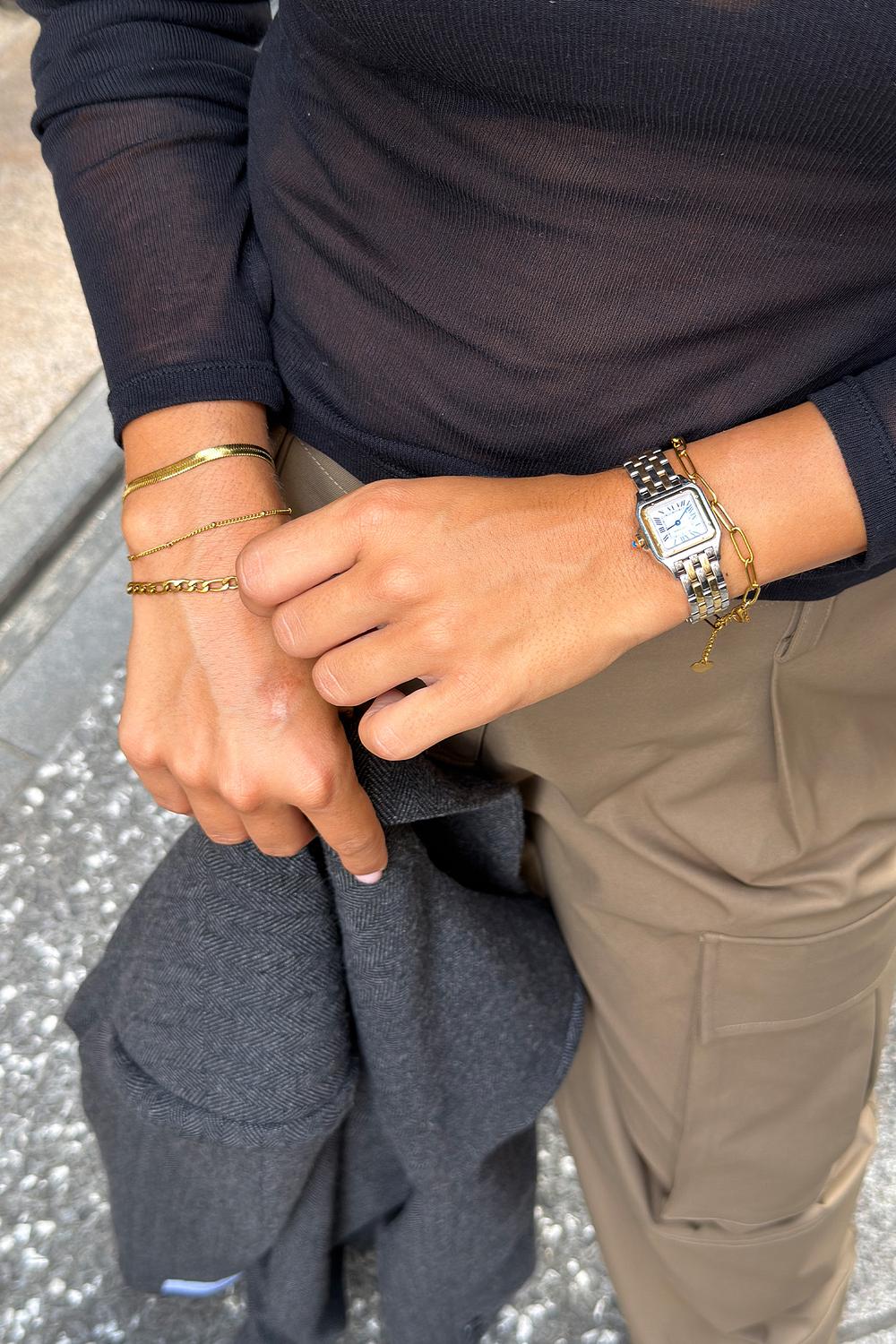 Gold bracelets (6-pack)