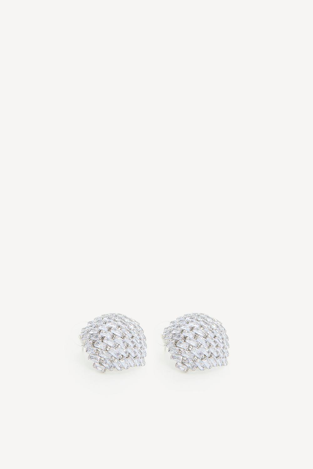 Boucles d'oreilles argentées