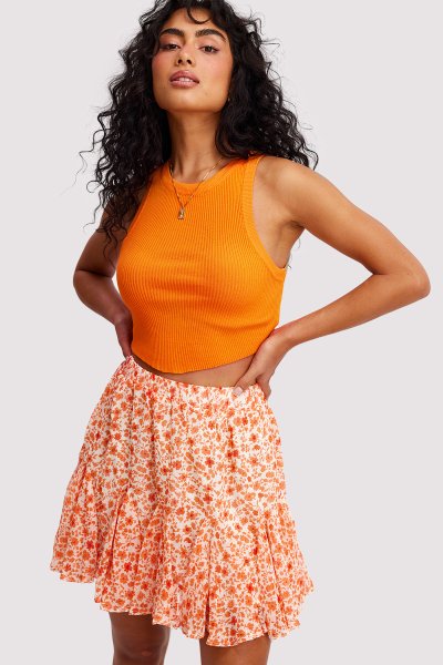 Burnt Orange Bohemian Classic Dress | UK Flower Girl Boutique
