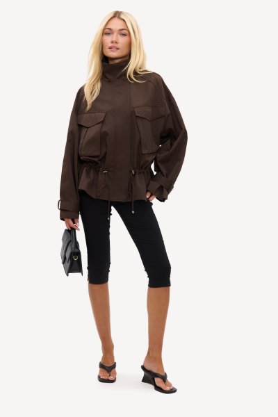 Dark brown jacket | Loavies