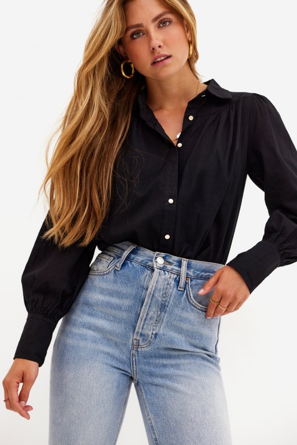 Kosten waarschijnlijk Verwant Loavies zwarte blouse | Loavies