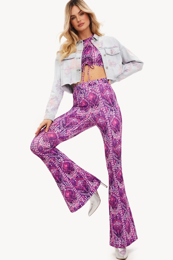 nike flared trousers