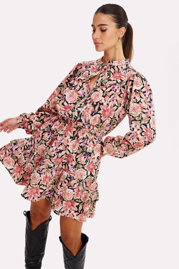 Ecru Mix Dress
