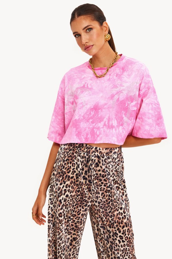 Pink Statement Top Pink statement tee | Loavies