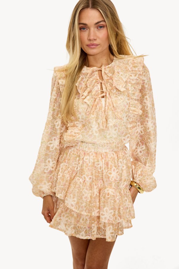 LOUIS BLOUSE Korall main image 0